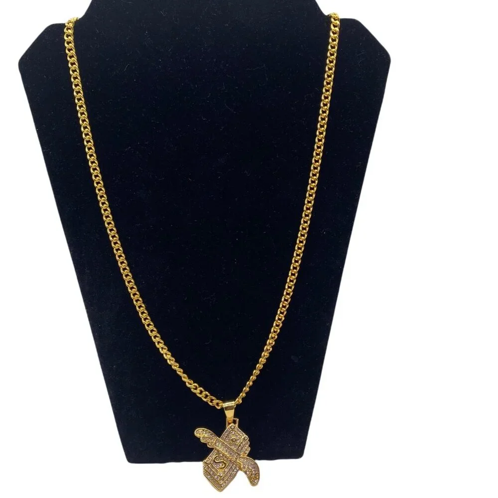 Fashion Jewelry winged dollar